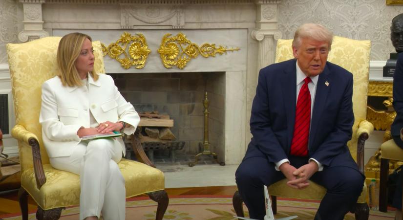 Trump elárulta, mit csinált szerinte Meloni a közös fotóért – iszonyúan kiborult az olasz vezetés