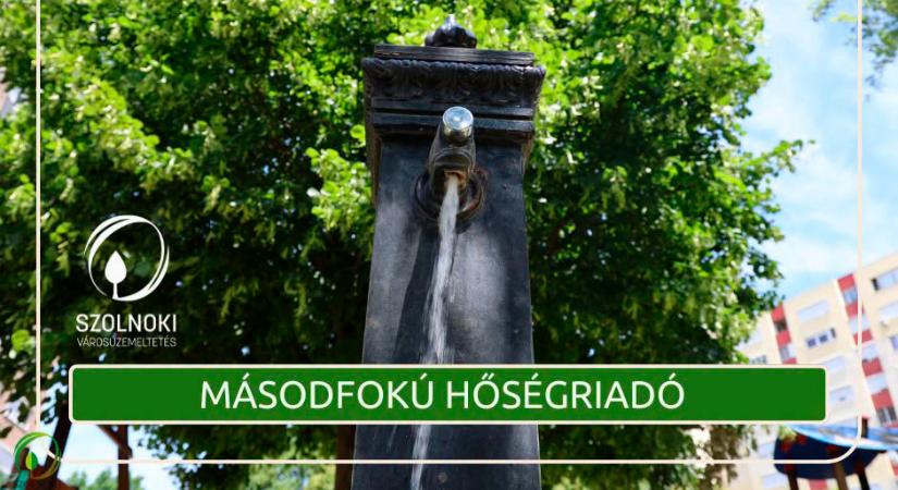 Másodfokú hőségriasztás lépett életbe – Szolnok felkészült a kánikulára