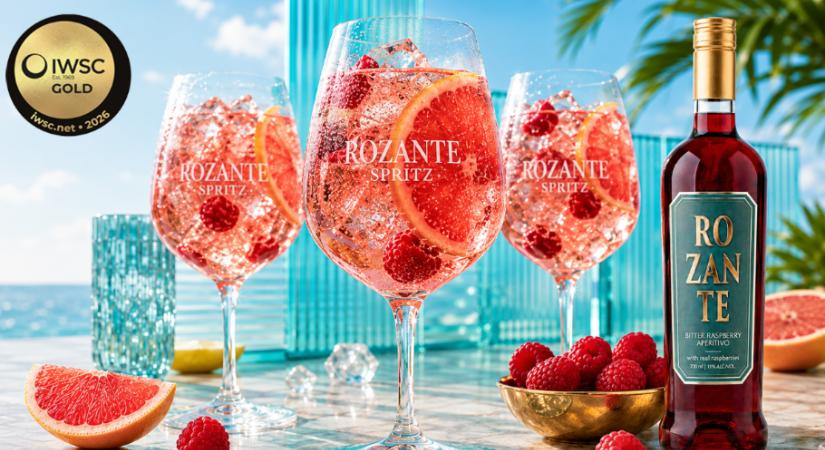 Bitter málna spritz: megérkezett a nyár aranyérmes kedvence
