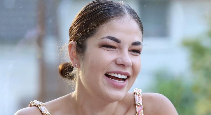 Megtörte a csendet Gáspár Evelin, különleges helyről jelentkezett be