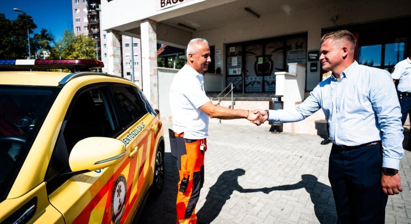 Új mentőegység állt szolgálatba Miskolcon
