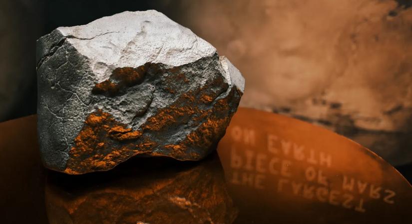 Felnyitottak egy marsi meteoritot, elképesztő, hogy mi volt benne