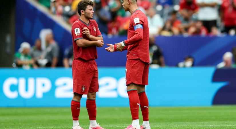 Vb 2026: Cristiano Ronaldo szurkolói gyűlöletkampányt indítottak az Instagramon Joao Neves ellen