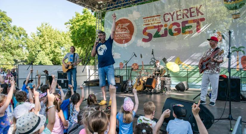 Ezen a hétvégén indul a vakáció – jön a Generali Gyerek Sziget