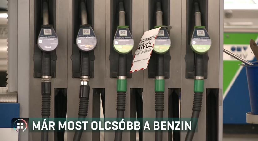 Tovább eshet a benzin ára