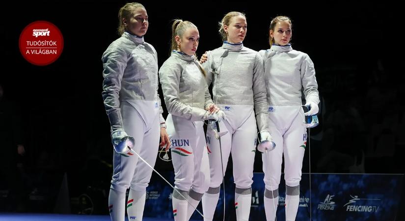 Vívó Eb: Ismét negyedik lett a magyar női kardcsapat