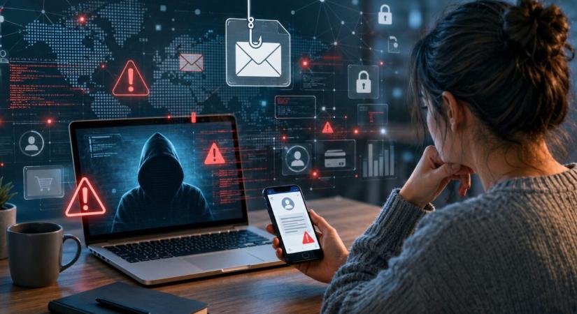 10-ből 7 magyar fel sem ismeri az online csalási kísérletet