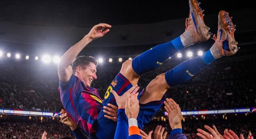 Négy jelölt a Barcelonánál, közülük kerül ki Robert Lewandowski utódja