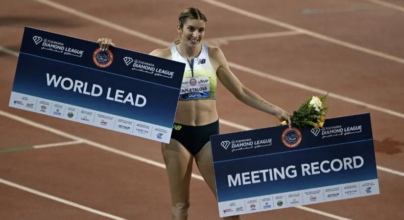 Emma Zapletalová újabb óriási futása 400 m gáton