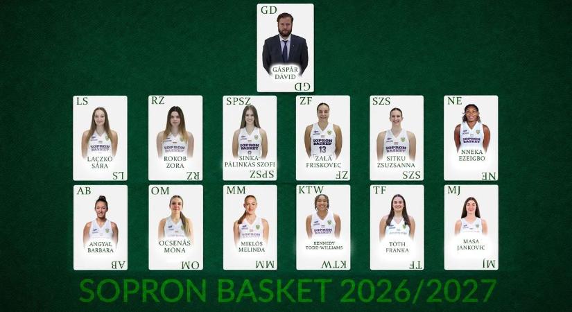 Szurkolói körében mutatta be a Sopron Basket a jövő évi keretét