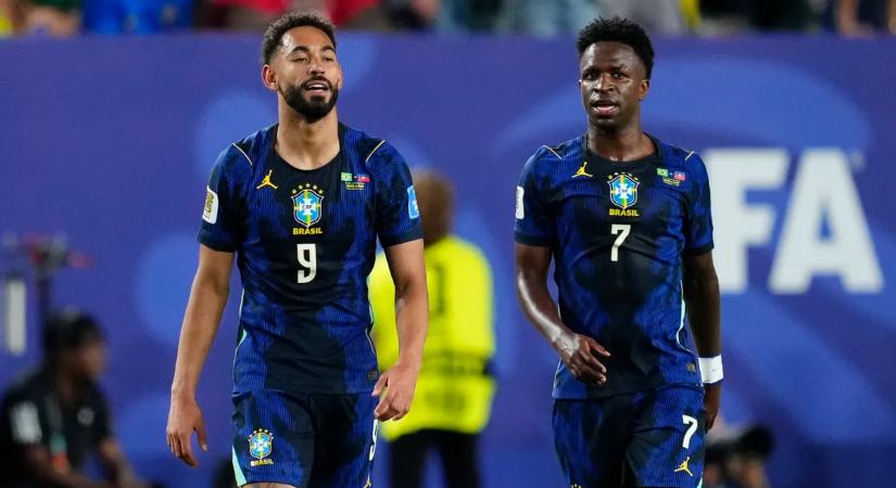Statisztikák: Haiti egy gól nélküli félidőre jó volt a brazilok ellen