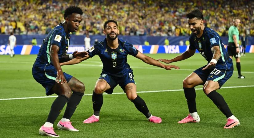 Cunha kétszer is átverte a haiti kapust, Brazília rákapcsolt