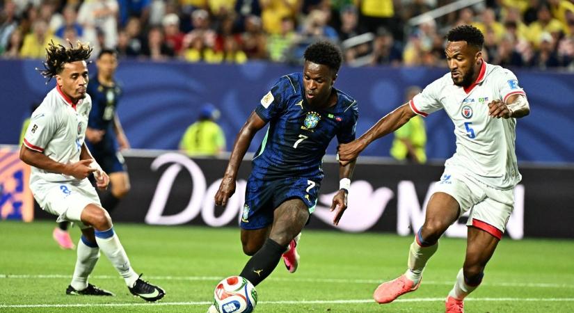Hozta a kötelezőt Brazília Haiti ellen, de lehet, Raphinhát elvesztették
