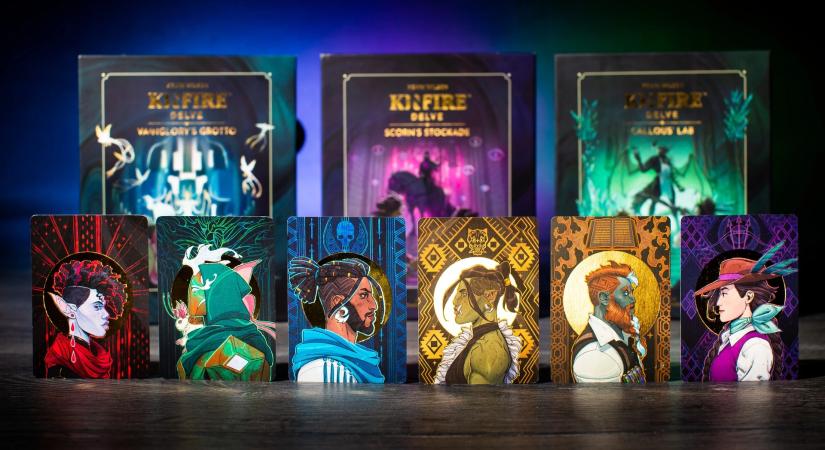 [TÁRSASAJÁNLÓ] Kinfire Delve - A kazamaták mélyén sem hallják a sikolyodat