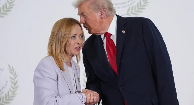 Trump megsértődött, már nem akarja, hogy Giorgia Meloni a rajongója legyen