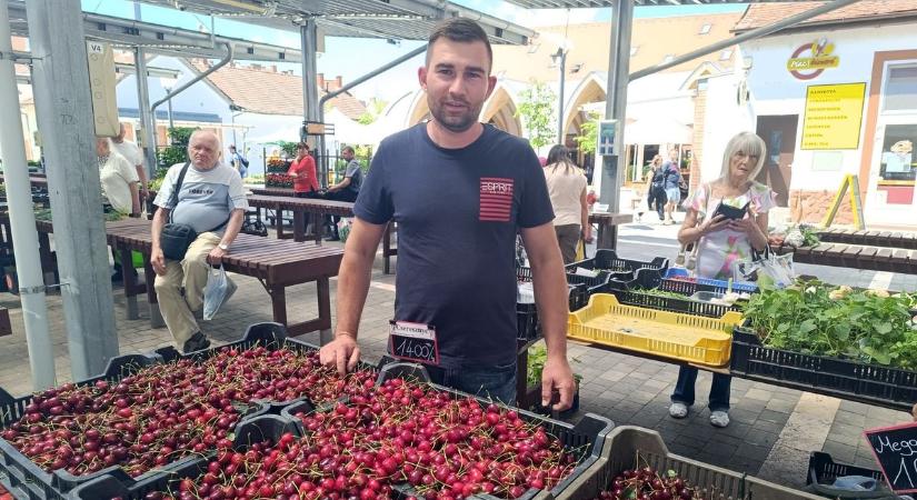 Rácáfolt az országos trendre a zalai gyümölcstermés: bőséges a kínálat az egerszegi piacon