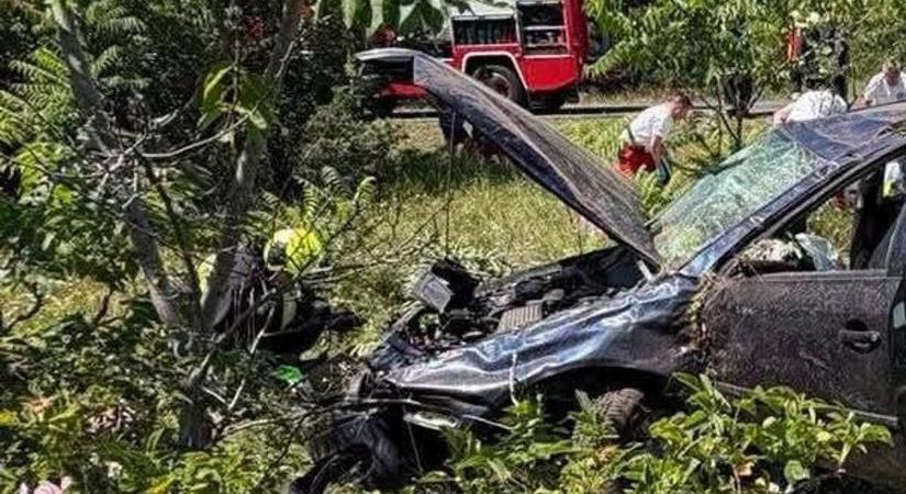 Megrázó képeken a 71-esen történt baleset: súlyos sérültet szállítottak kórházba