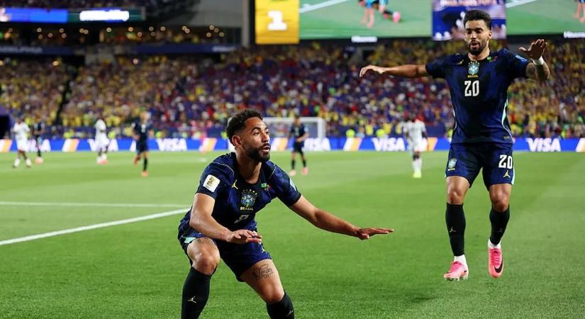 Két gól az első két percben, Brazília hármat vágott – a kilencedik játéknap 7 gólja egy helyen