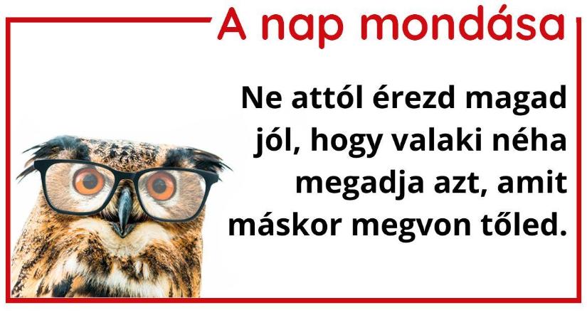 A nap mondása