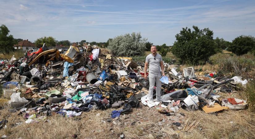 Drogtanya, illegális hulladékhegy, zavaros tulajdonviszonyok – helyzetjelentés a szolnoki Üteg útról