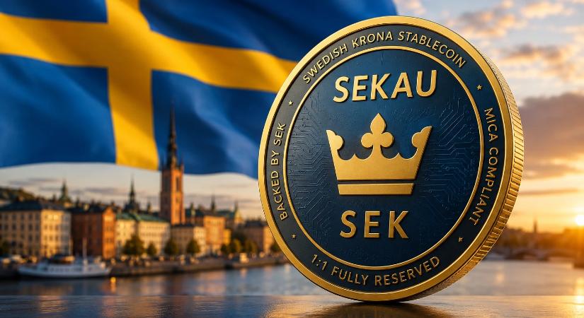 Elindult az első MiCA-kompatibilis svéd korona stabilcoin: bemutatkozott a SEKAU