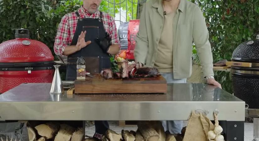 Tökéletes marhaoldalas kamadóban – 12 óra, csomagolás nélkül