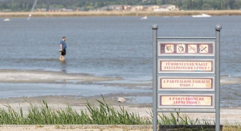 Több strandon is tilos a fürdőzés a Velencei-tónál – itt a teljes lista