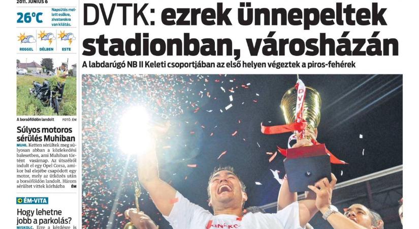 ,,Hárman jelezték, hogy ilyen körülmények között nem vállalják"– bevallotta a 16 évvel ezelőttieket a DVTK volt edzője