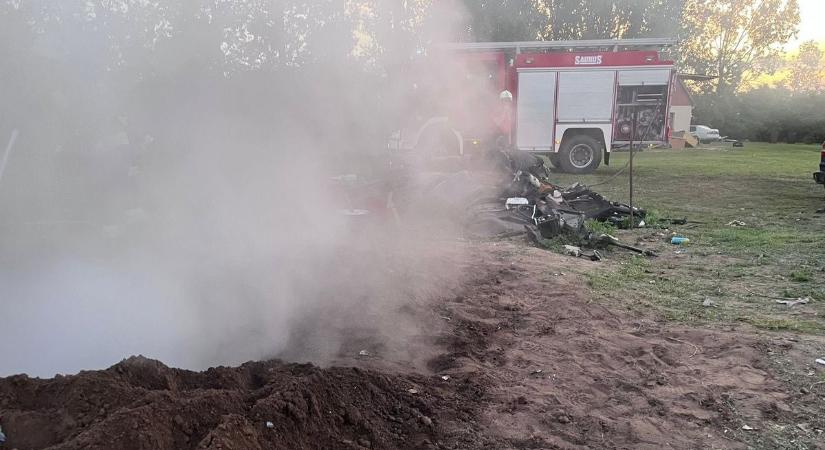 Nagy füst keltett riadalmat Bácsalmásnál, azonnal riasztották a tűzoltókat  fotók