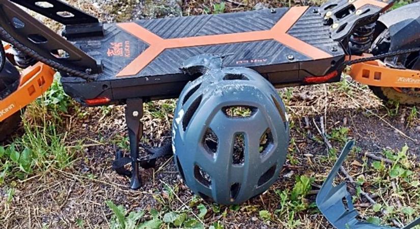 Rollerbaleset a Balatonnál: mentőhelikoptert riasztottak a gyerekhez