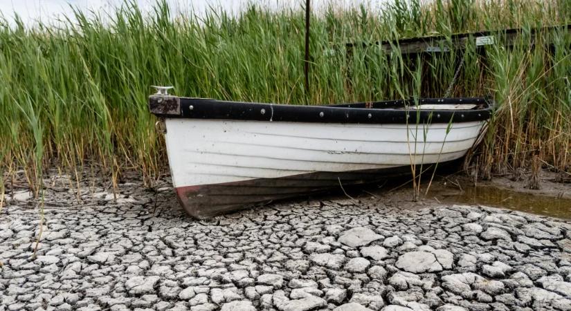 Annyira nincs víz a Velencei-tóban, hogy több strand ki sem nyit idén