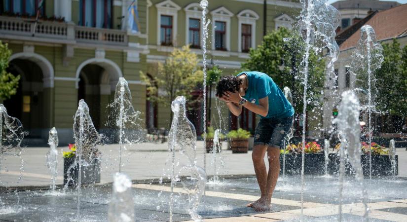 Érkezik az év első nagy hőhulláma, szombattól másodfokú hőségriasztás lép életbe