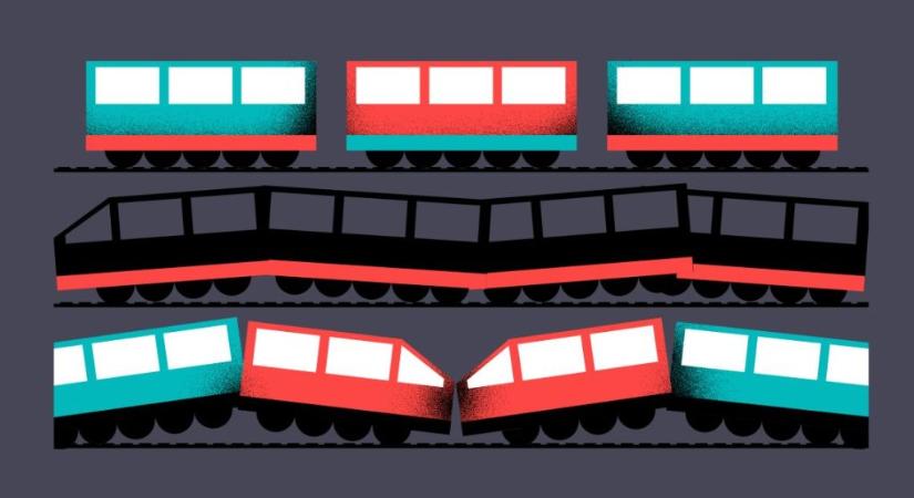 Egy tehervonat több vagonja lehullott egy hídról Münchennél, halálos áldozat is van