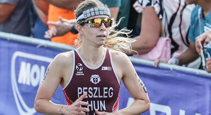 Triatlon-vb-sorozat: Peszleg Dominika 30. lett Quiberonban