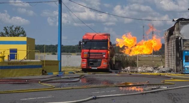 Benzinkútra csapott le egy orosz drón Odessza térségében