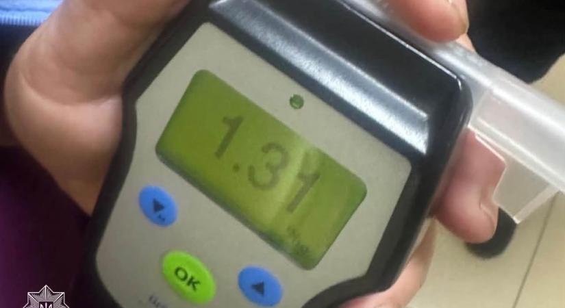 Részegen vezetett Munkácson – eljárás indult a sofőr ellen