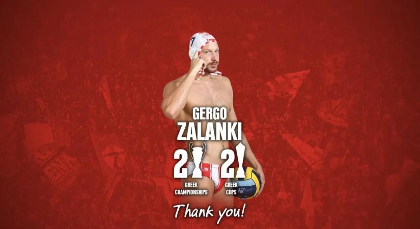 Zalánki Gergő távozik az Olimpiakosz vízilabdacsapatától