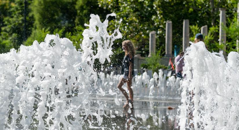 Megdőlt az országos melegrekord, szombat délután Aszódon 37,1 Celsius-fokot mértek