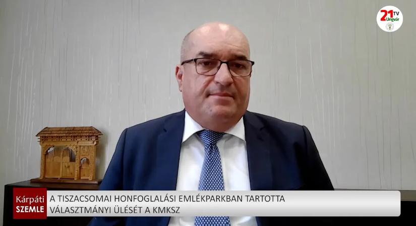 A Tiszacsomai Honfoglalási Emlékparkban tartotta választmányi ülését a KMKSZ (videó)