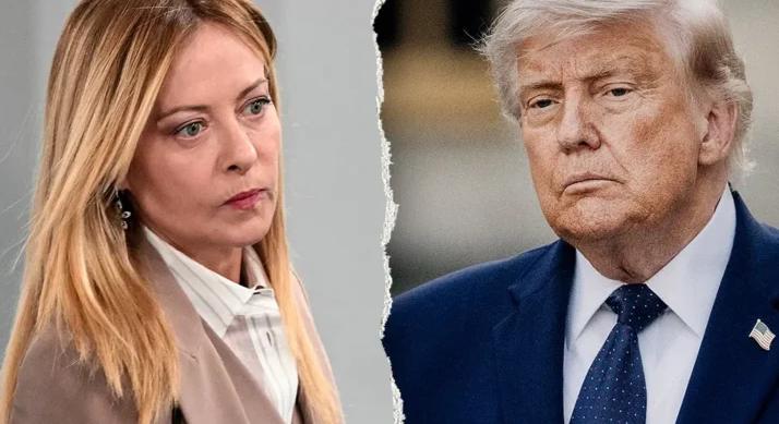 Trump és Meloni – Nyilvános csatává fajult az amerikai-olasz diplomáciai konfliktus