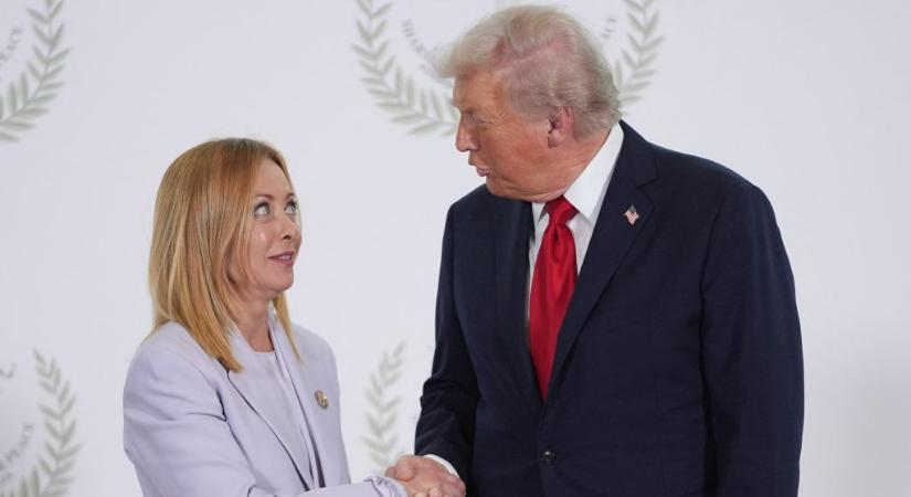 Donald Trump Giorgia Meloniról: Újból barátkozni akar, hogy javítsa népszerűségi mutatóit