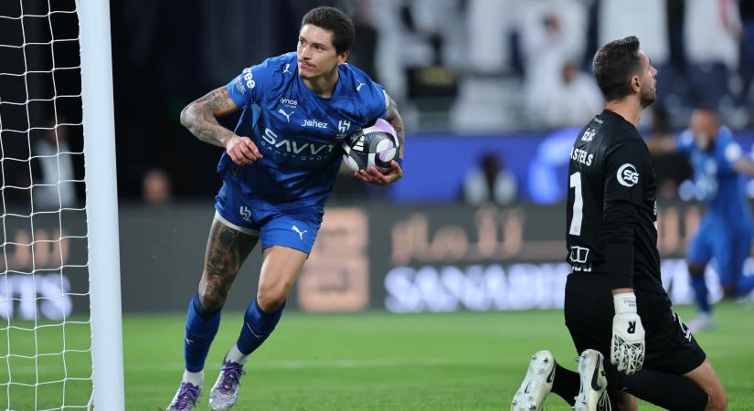 A Newcastle újra rástartolt Darwin Nunezre