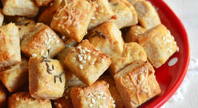 Gabriella konyhája: Teljes kiőrlésű túrós kocka - recept