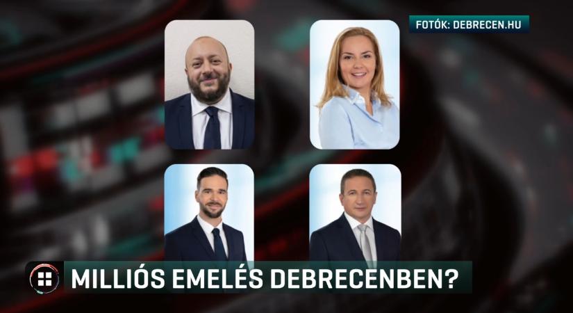 Milliós fizetésemelést kaphatnak a debreceni alpolgármesterek