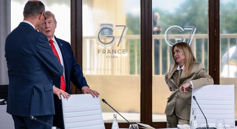„Nem segített, hogy barátok voltunk” – eszkalálódott Donald Trump és Giorgia Meloni vitája