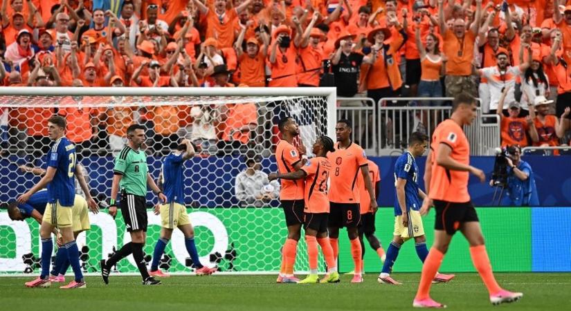 Hollandia feltörölte a padlót a svédekkel – a narancsmezesek háromszor másolták le ugyanazt az akciót (VIDEÓ)