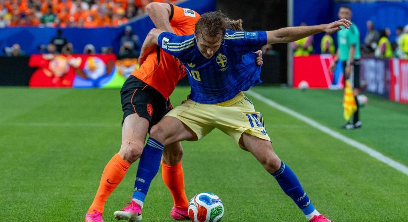 Hollandia játszi könnyedséggel, 5-1-es győzelemmel lépett át Svédországon