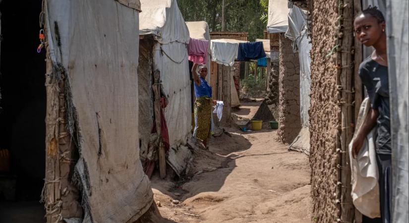 Észrevétlenül terjedhet az ebola a kongói menekülttáborokban