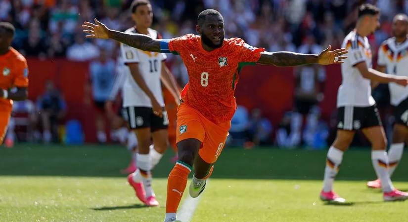 Kessié góljával vezet Elefántcsontpart a németek ellen – videó