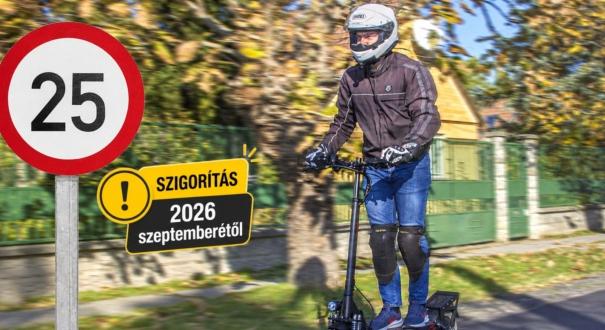 Vitézy Dávid: indul az új KRESZ-konzultáció, 20-25 km/órás korlátozás jöhet a rollerekre